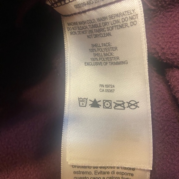 Columbia Womens Belted Trench Coat/Rain Coat Purple Medium - Picture 3 of 6